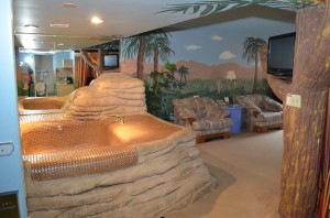 Side Shot of the Jacuzzi