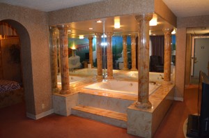 A view of the Jacuzzi